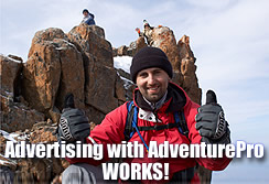 Advertising with AdventurePro WORKS!