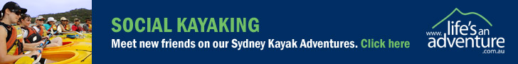 Social Kayaking --- Meet new friends on our Sydney Kayak Adventures