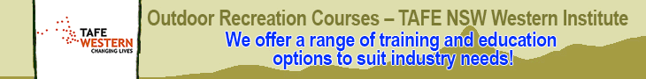 Diploma of Outdoor Recreation - TAFE NSW Western Instiute. A learning pathway for managers based on recognition of current  competency and targeted professional training.