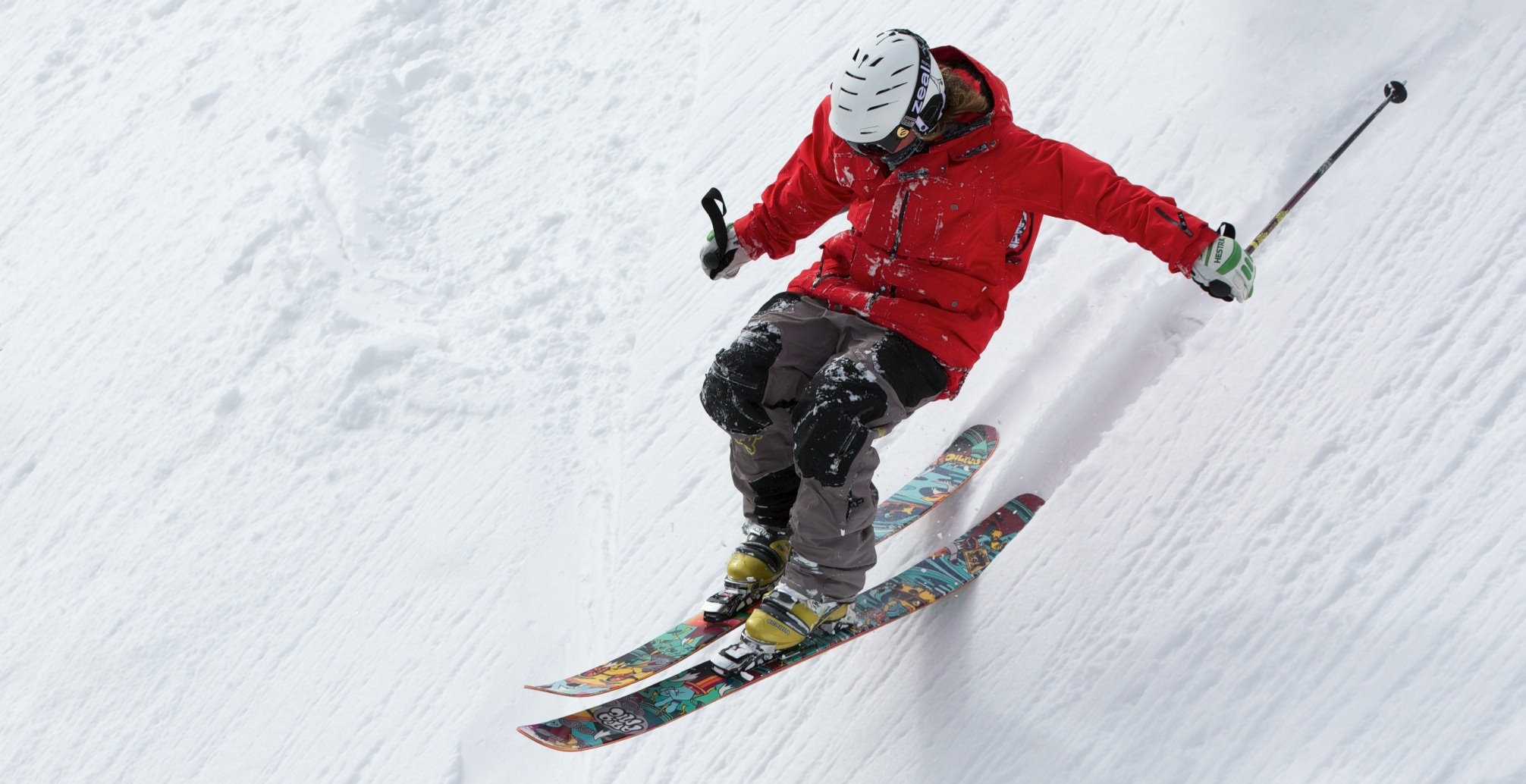 Skier. Copyright Oleksandr Pyrohov. All rights reserved.